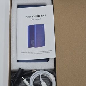 TalentCell NB3200 Power Bank 10.8V 6400mAh USB-C DC5521 Battery Pack Kit
